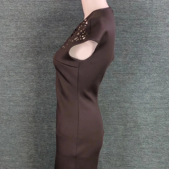 Clover Canyon Neoprene Laser Cut Out Midi-Dress - Picture 6 of 16